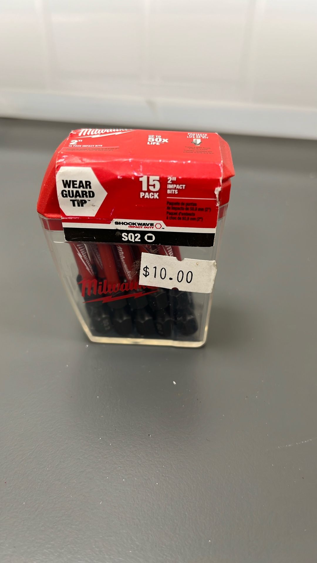 15 Pack 2”. Impact Bits