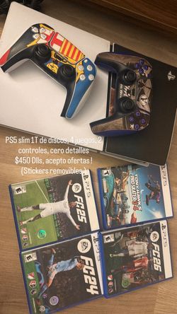 PS5 slim disco 2 controles