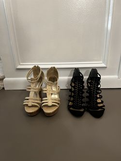 2 Pairs of Heels Size 8.5