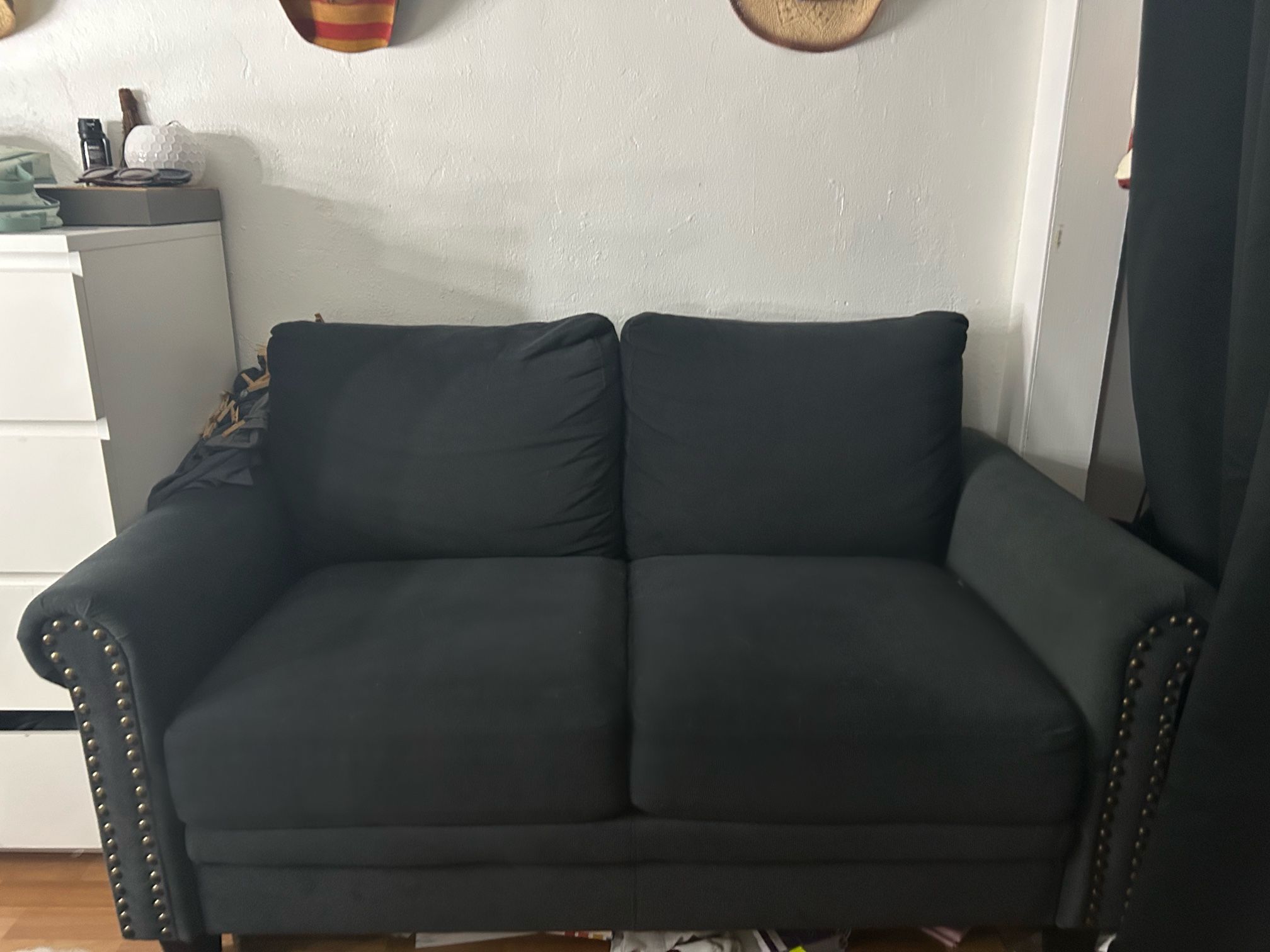 Brand New Dark Grey Smaller Couch