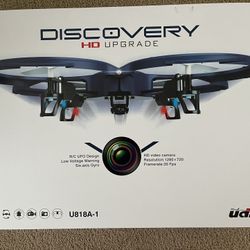 DRONE - UDI U818A-1 Discovery 720p HD 2.4GHz 4 CH 6 Axis Gyro RC Quadcopte