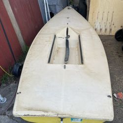 Laser Sailboat 