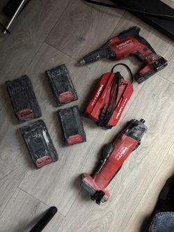 Hilti Tool Set with Batteries and Charger