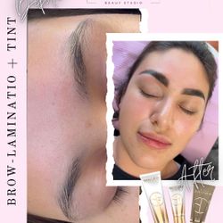 Brow Lamination Plus Tint 