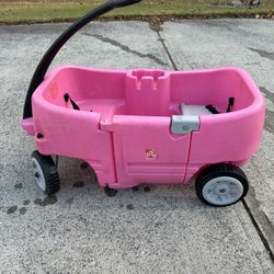 Pink wagon