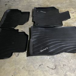 2025 Honda Civic  OEM Rubber Floor Mats