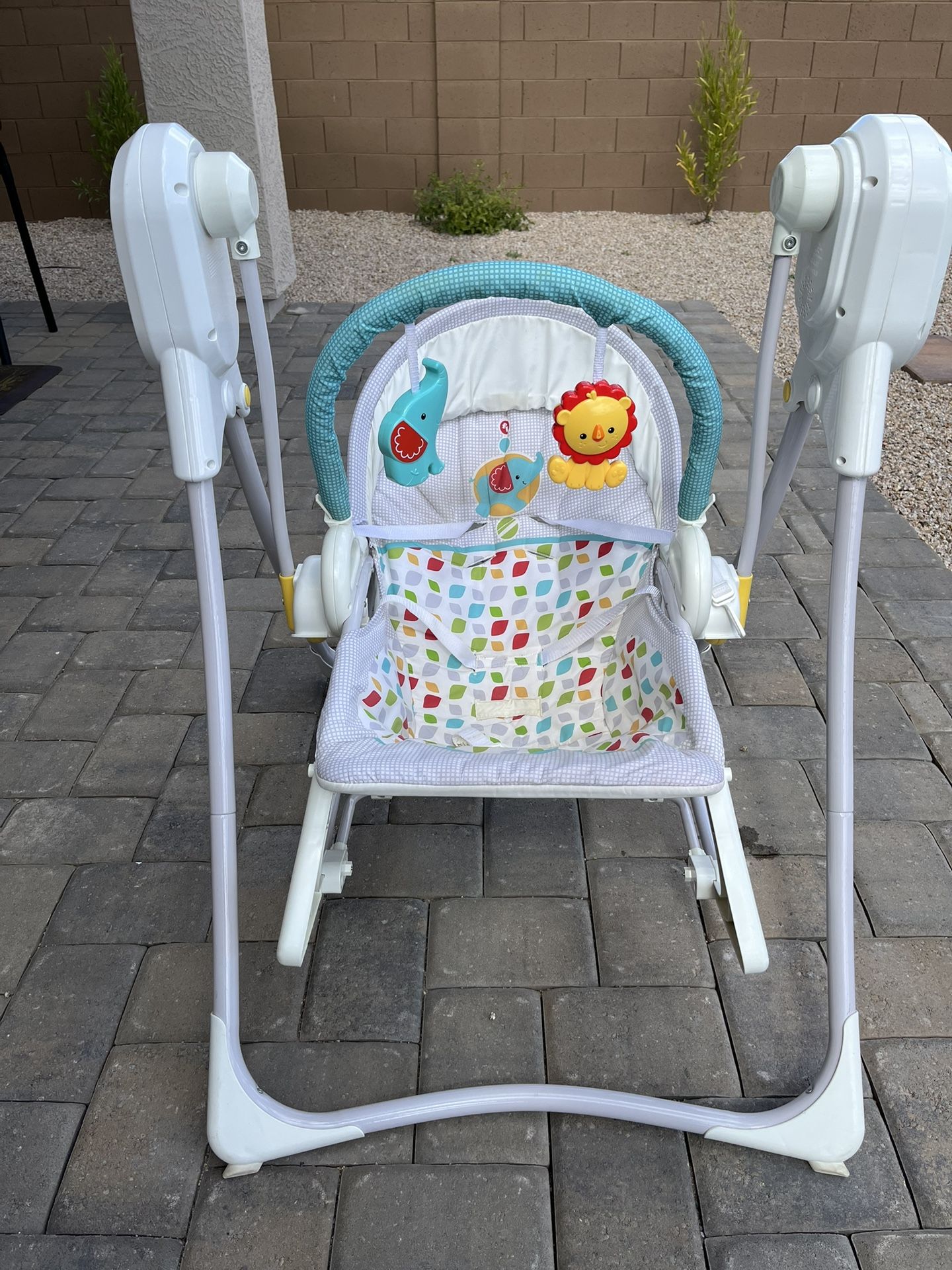 Fisher Price Swing And Rocking Chair