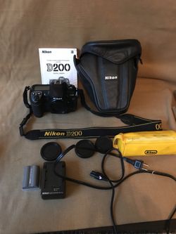 NIKON D-200 + accessories