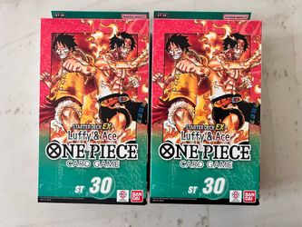 One Piece Starter Deck EX: Luffy & Ace - Starter Deck EX: Luffy & Ace (ST-30) 2 Box Bundle