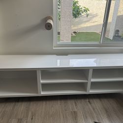 White IKEA TV Stand