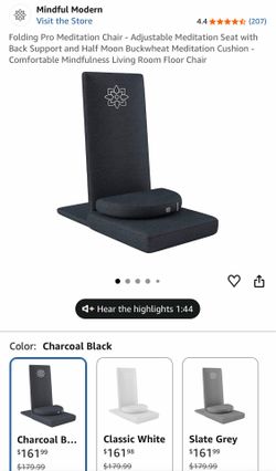 Mindful Modern Folding Pro Meditation Chair. Brand new!