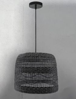 DG CASA: INDOOR ESME SEAGRASS PENDANT LIGHT