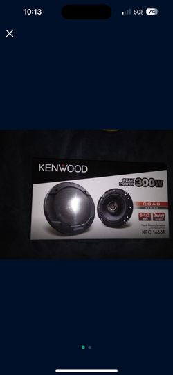 Kenwood Speaks Peak Power 300 Watts Road Series 6-1/2 2 Way KFC-1666R Brand New 