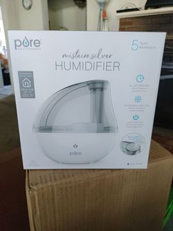 NEW/ Pure Enrichment MistAire Silver Humidifier. (SEE ALL PICS) PICK UP ONLY