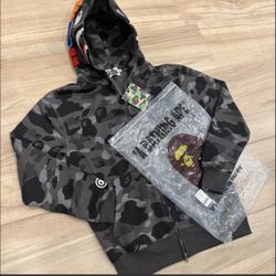 Gray Camo Bape Jacket