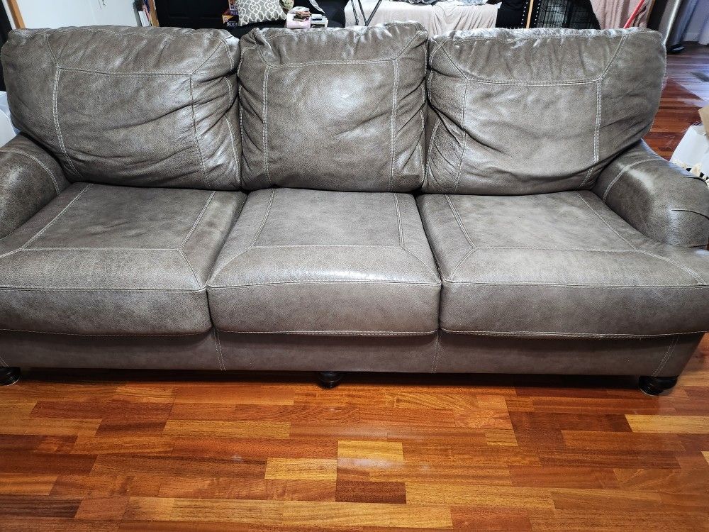 3pc Leather Sofa Set