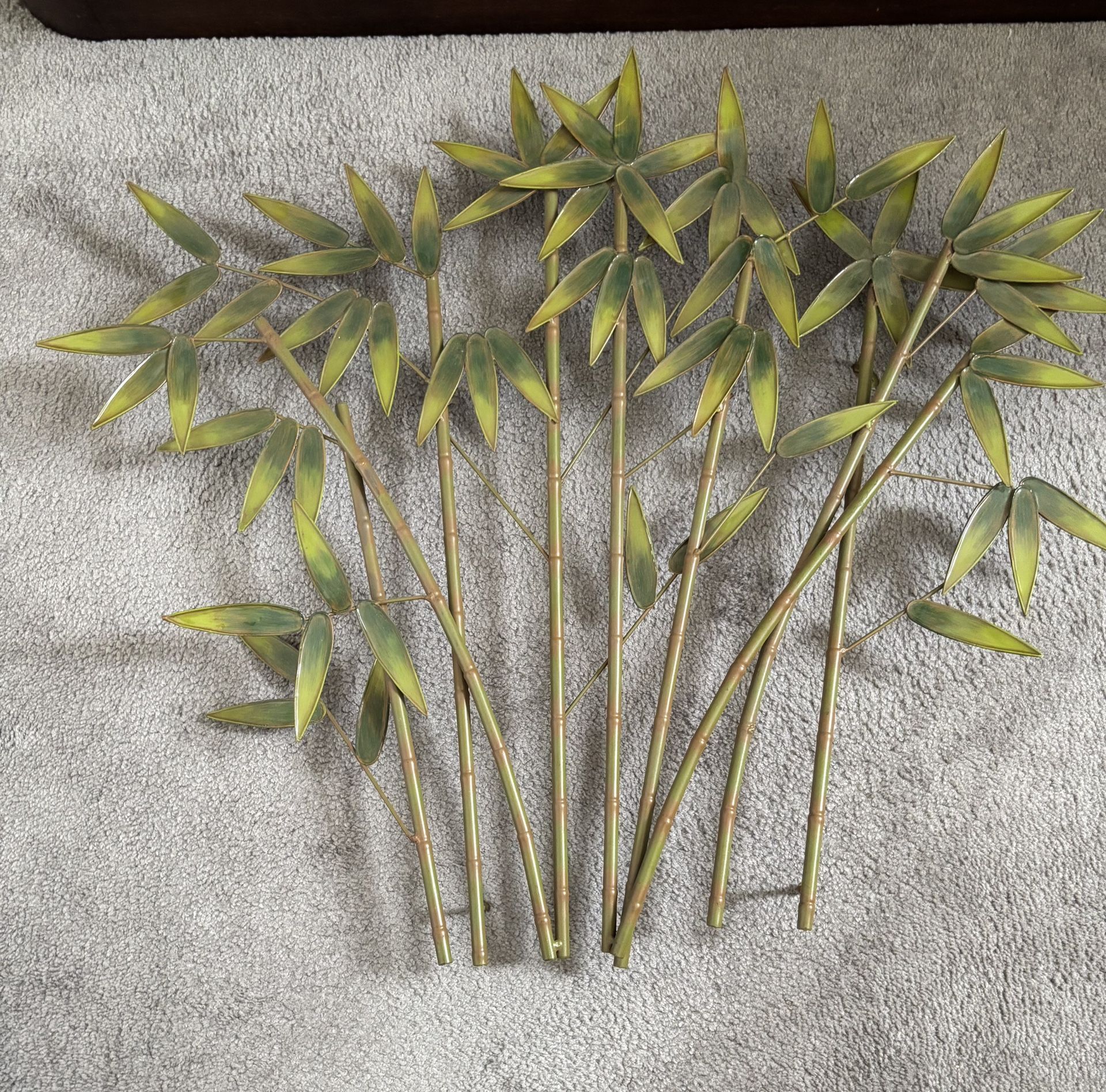 Mid century modern rod iron art.