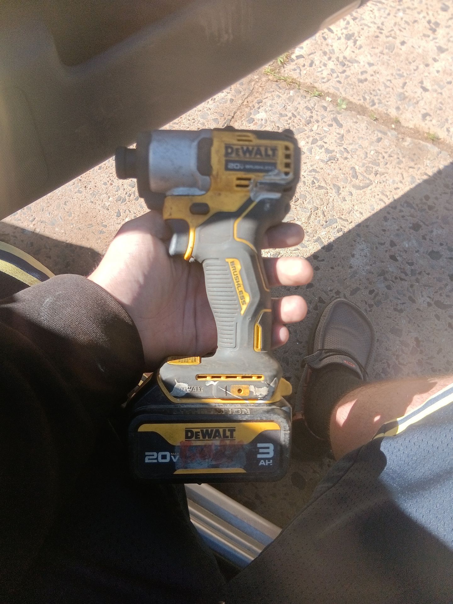 DeWalt 20v brushless impact driver