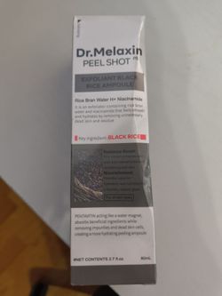 Peel Shot Face Exfoliant Black Rice Ampoule