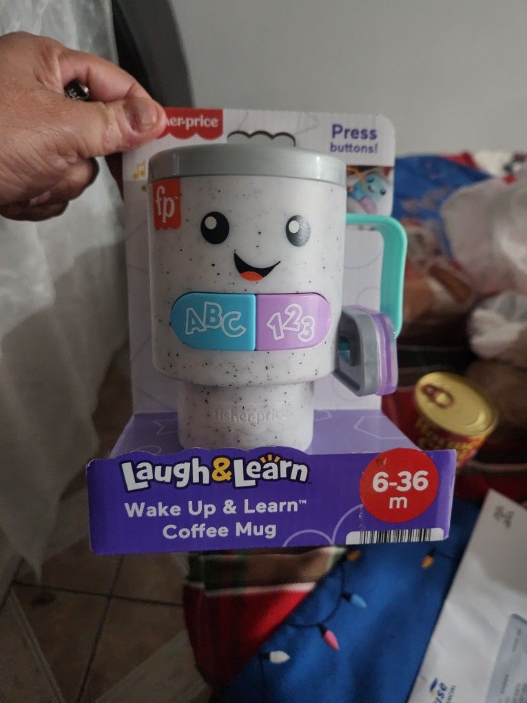 New Toddler Fisher Price Learning Coffee Mug