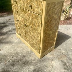 Vintage Kroll Solid Wood Maple Accent Dresser