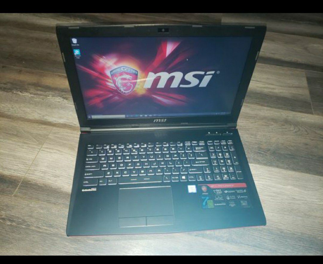 MSI gamer Laptop