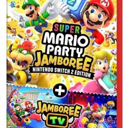 Super Mario Party Jamboree Game For Nintendo Switch 2 (Brand New. No Trades)