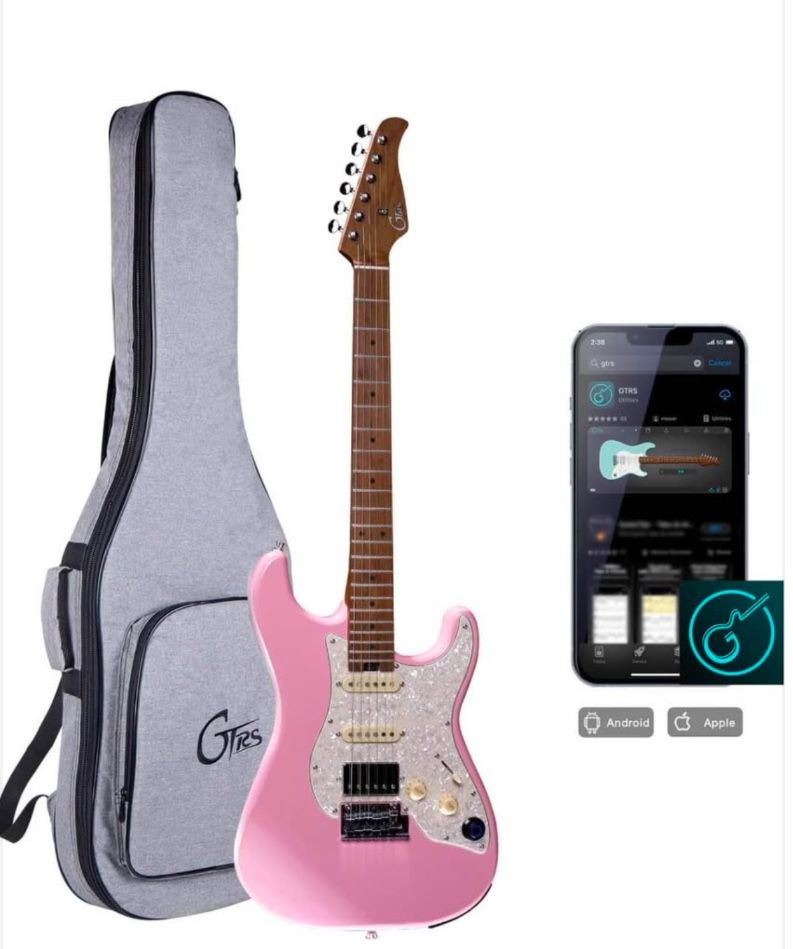 Pink Electric Guitar NEW