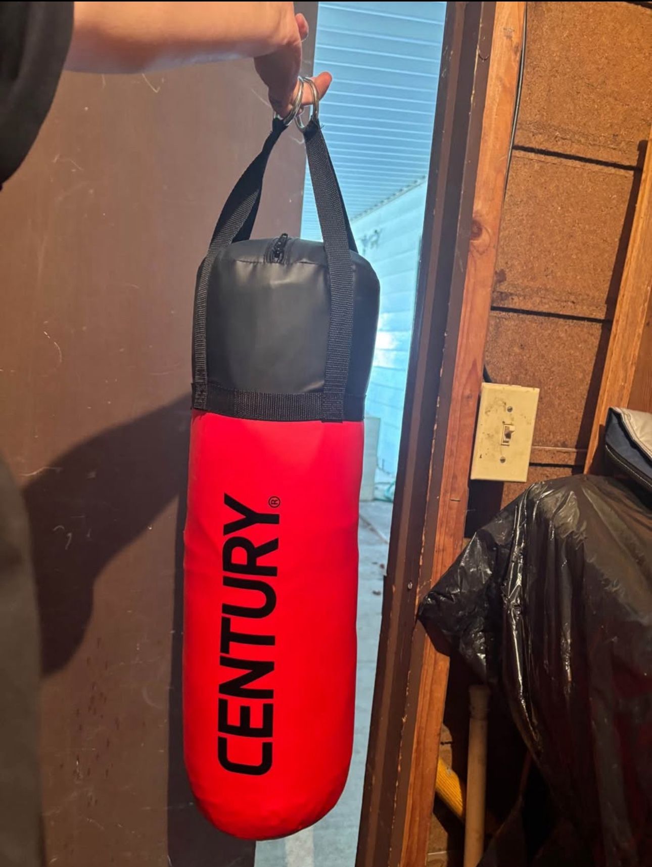 Kids Punching Bag And Gloves Set