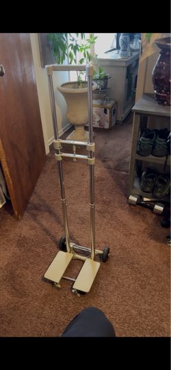 Vintage Folding Luggage Cart Hand Truck Dolly