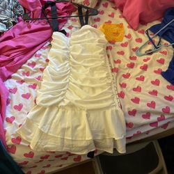 cute White Dress