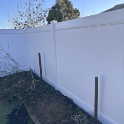 Vinyl Fence 