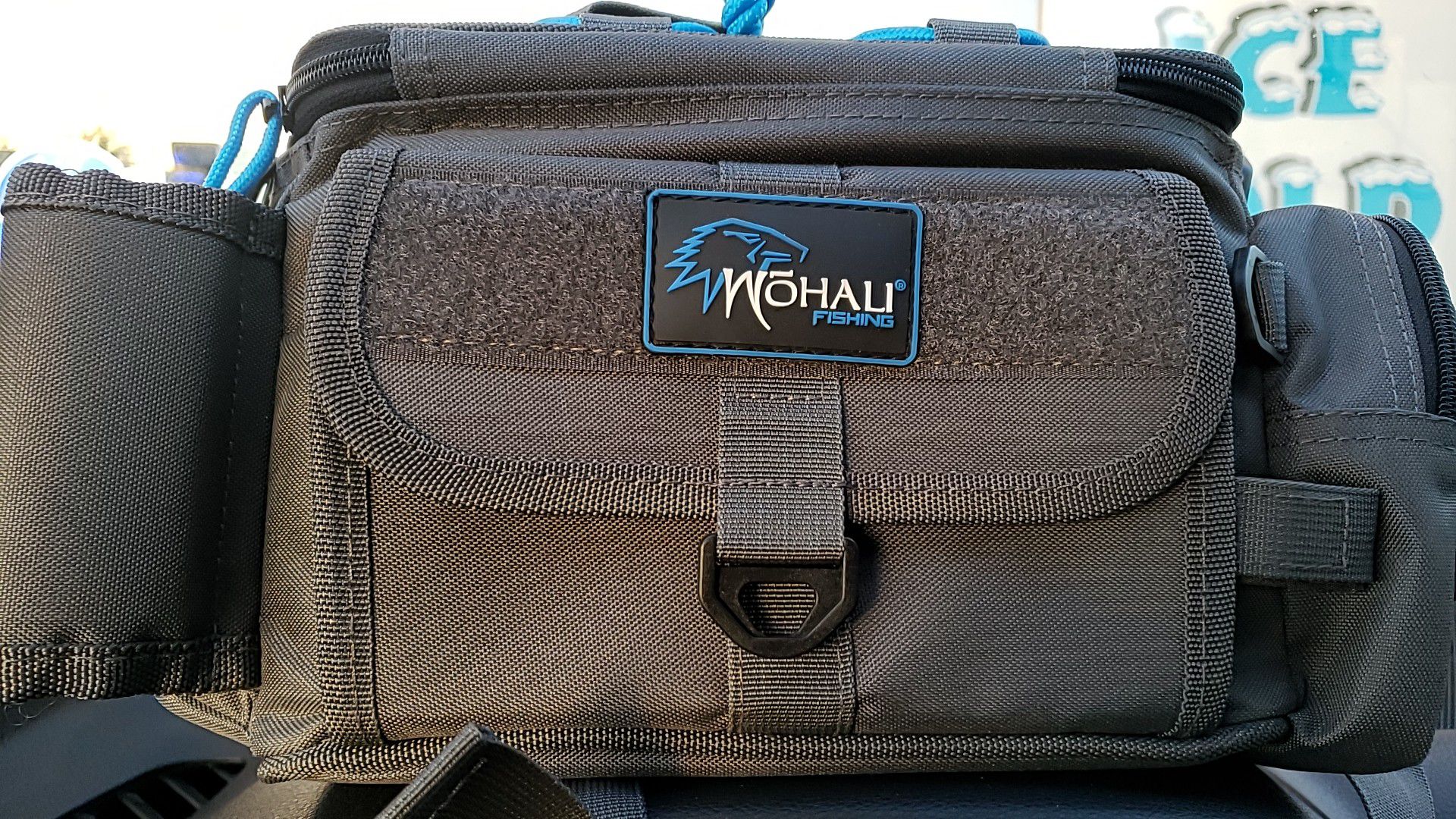 Wohali fishing gear bag with plastic bait and tackle boxes for Sale in Post  Falls, ID - OfferUp