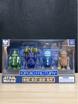 STARWARS Droid Factory 4 Pack - R5-013/R2-C2/R5-S9/R5-P8