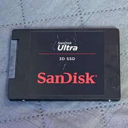 SanDisk Ultra 3D 2TB SSD SDSSDH3 SATA 2.5 Tested 96% Health Fast Drive