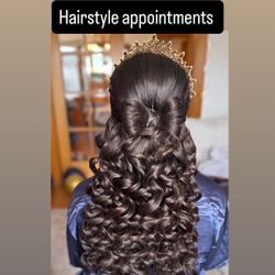 Curling.🥌 Iron.peinados.