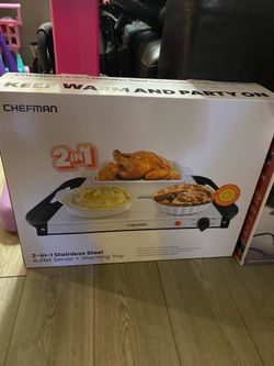 Buffet server/warming tray