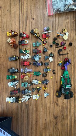 LEGO Ninjago Minifigures and Vehicle Lot