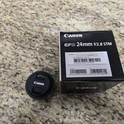 Canon Ef-s 24mm Lens