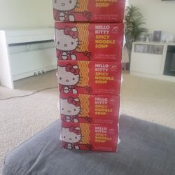 Hello Kitty Spicy Noddles Soup
