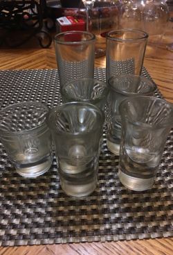 Shots glass used