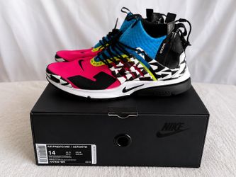 Nike Air Presto Mid x Acronym (Pink/Blue)