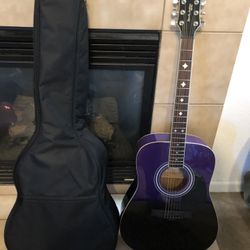 Signed Randy Jackson guitar