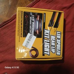 Universal LED Rear Spoiler Lip Light Kit
