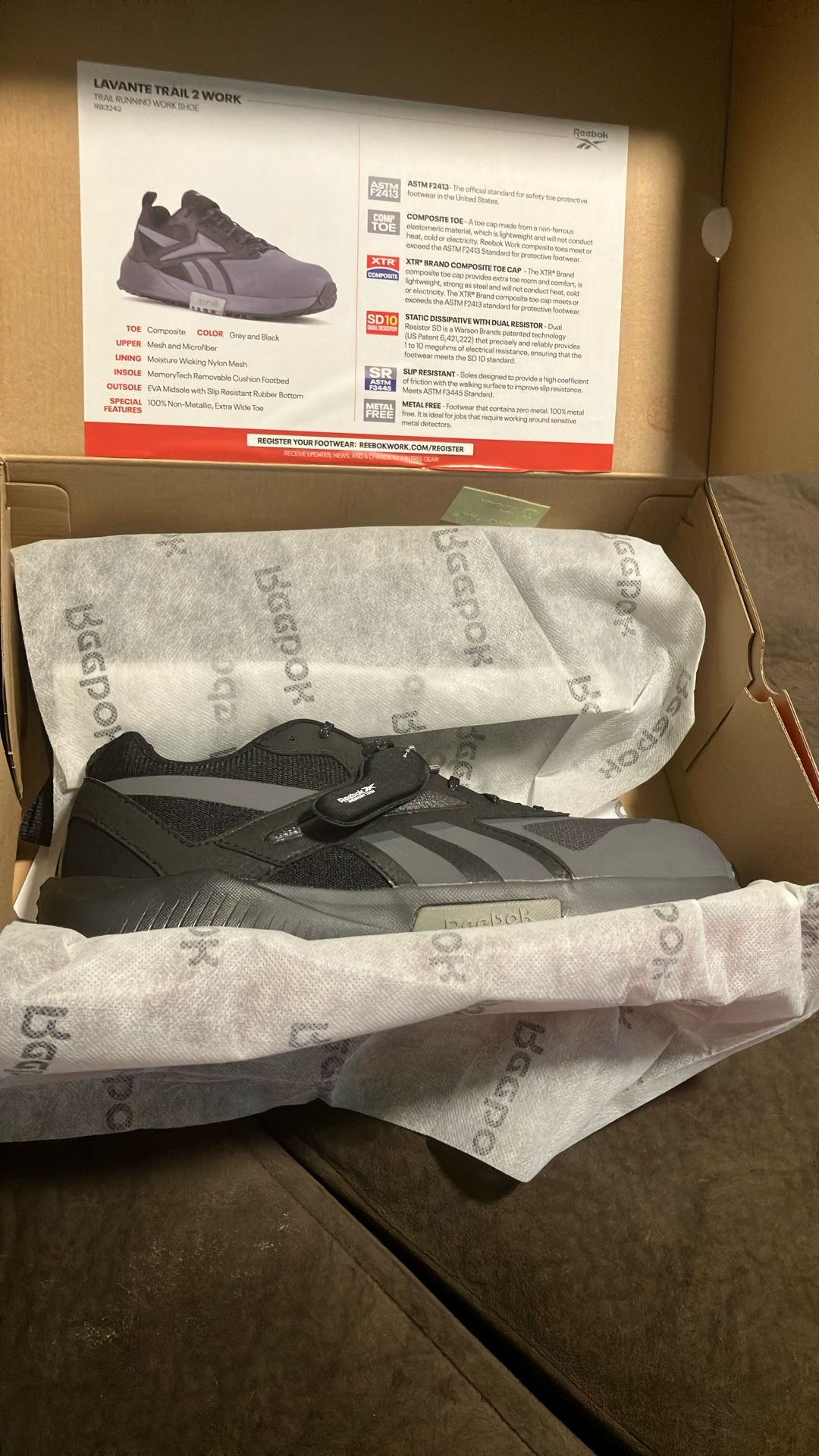 *BRAND NEW* Size 11 Steel Toe Shoes