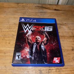 PS4 WWE 2K16