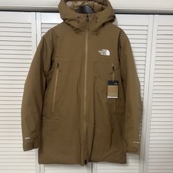 The North Face Men's Mountain Range Down Parka -Utility Brown- 3XL - $400 MSRP