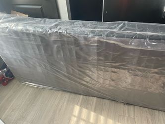 Box Springs Cal King Size still have plastic on them