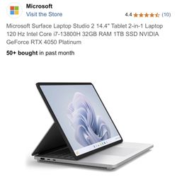 Microsoft Surface Laptop Studio 2 (Take It Home In Payments)