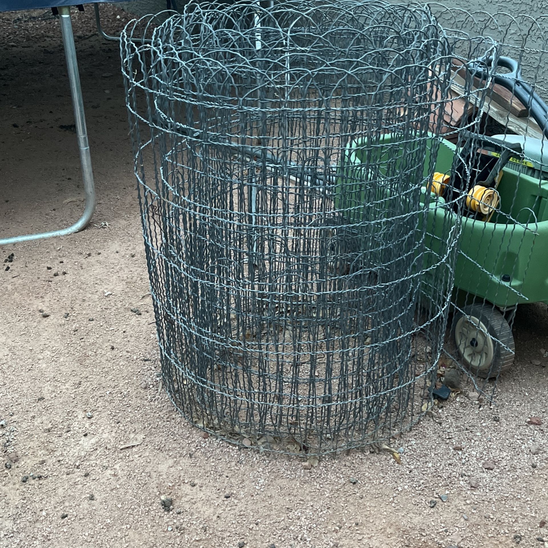 Antique Farmhouse Wire Fencing